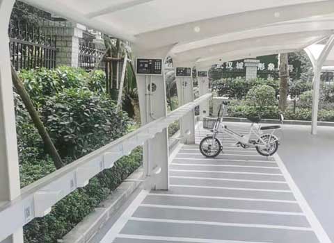 10路电动自行车充电桩武汉海关项目 10路电动自行车充电桩武汉海关项目